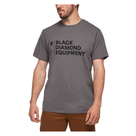 Pánské tričko Black Diamond STACKED LOGO TEE