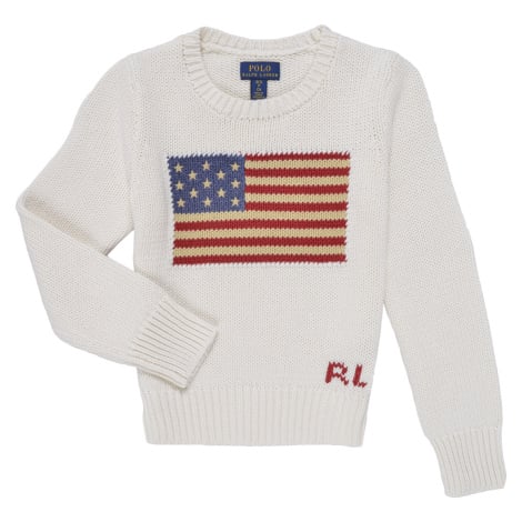 Polo Ralph Lauren AMERICAN SWT-TOPS-SWEATER Béžová