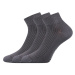 Voxx Setra Unisex sportovní ponožky - 3 páry BM000000599400100299 tmavě šedá
