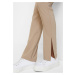 BONPRIX kalhoty s rozparky Barva: Béžová, Mezinárodní