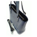 Kožená kabelka přes rameno Vera Pelle V335N modrá