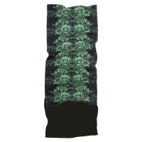 Šátek multifunkční šátek MATT, s fleecem, navy/green