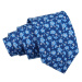 Pánská hedvábná kravata Hanio Ivan - modrá