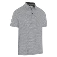 Callaway Tee Allover Print Mens Caviar Polo košile