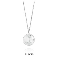 Viceroy Stříbrný náhrdelník znamení Ryby Horoscopo 61014C000-38P
