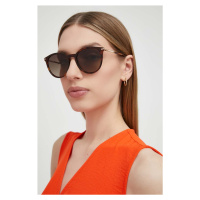 Sluneční brýle Carolina Herrera dámské, hnědá barva, HER 0230/S