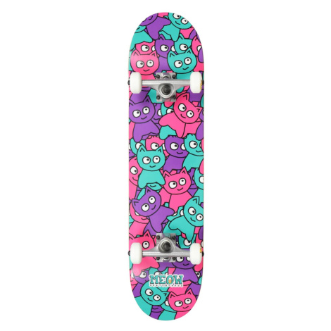 Meow Skateboards Meow - Sticker Pile - Purple 7,75" - skateboard