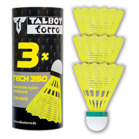 TALBOT TORRO Badmintonové míčky TALBOT TORRO Tech 350 Slow 3 ks