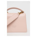 Kožená kabelka Pinko růžová barva, 100071.A0F1