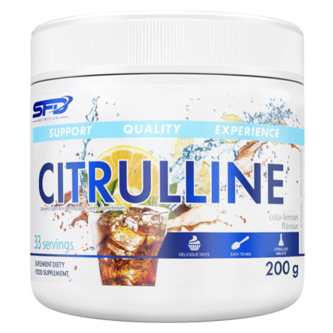 SFD Nutrition Citrulline podpora sportovního výkonu a regenerace příchuť Cola & Lemon 200 g