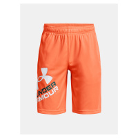 Oranžové sportovní kraťasy Under Armour UA Prototype 2.0 Logo Shorts