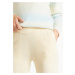 BONPRIX úpletové kalhoty Barva: Béžová, Mezinárodní