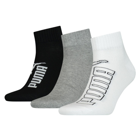 Puma Socks 3-Pack White/ Grey/ Black