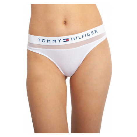 Dámská tanga Tommy Hilfiger bílá (UW0UW00064 100)