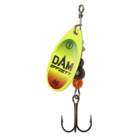 Dam třpytka effzett fluo spinner trio - velikost 6 hmotnost 20 g