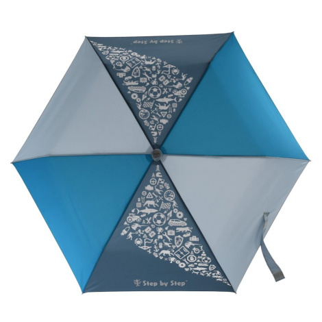Dětský skládací deštník s magickým efektem, modrý Hama