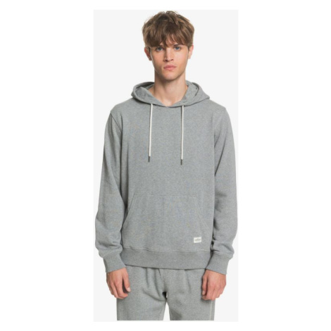 MIKINA QUIKSILVER ESSENTIALS HOOD TERRY - šedá