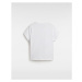 VANS Basic Mini T-shirt Women White, Size