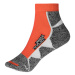 James&amp;Nicholson Unisex sportovní ponožky JN214 Bright Orange