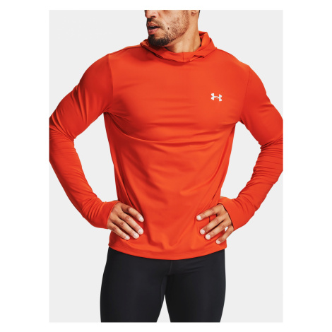 Cihlová mikina Under Armour Q. IGNIGHT CG Zip Hoodie