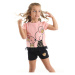 Denokids Cute Mouse Girls Kids T-shirt Shorts Set