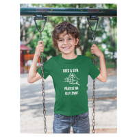 MMO Chlapecké tričko Otec a syn Barva: Trávová zelená