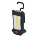 LED svítilna Solight 3W COB + 3 SMD LED Barva: černá