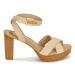 Lauren Ralph Lauren SASHA-SANDALS-HEEL SANDAL Béžová