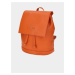 Oranžový dámský kožený batoh Elega Cutie