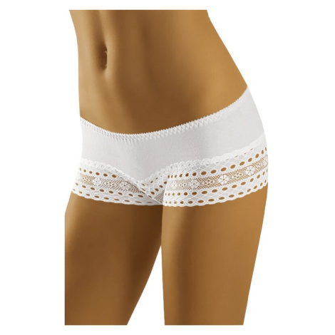Dámské šortkové kalhotky ECO-HO bílé Wolbar