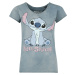Lilo & Stitch Stitch Dámské tričko modrá