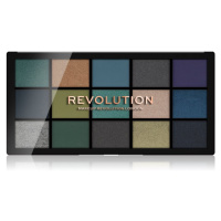Makeup Revolution Reloaded paleta očních stínů odstín Deep Dive 15x1,1 g
