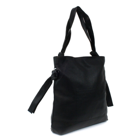 Černá dámská zipová kabelka přes rameno Aryana