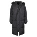 Dámský zimní kabát Urban Classics Ladies Oversize Faux Fur Puffer Coat - černý