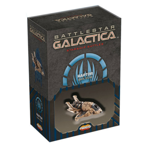 Ares Games Battlestar Galactica Starship Battles - Spaceship Pack: Raptor (SAR/ECM)