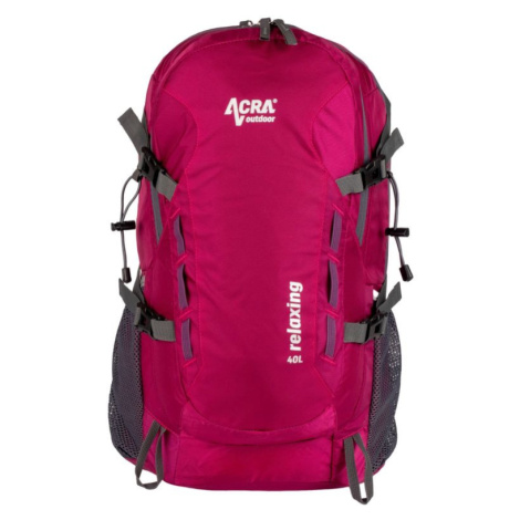 Acra Sport 92759 Turistický batoh 40 l, růžový