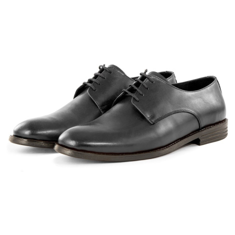 Ducavelli Pierro Pánské klasické boty z pravé kůže, Derby klasické boty, klasické boty na šněrov