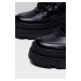 Šněrovací boty Badura WI23-NELLI-01 Přírodní kůže (useň) - Lícová