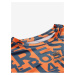 Oranžové dětské funkční triko ALPINE PRO Louso