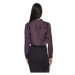 Vila Noos Ellette Satin Shirt L/S - Perfect Plum Fialová