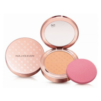 Naj-Oleari Silk feel Powder Foundation kompaktní pudr a make-up 2v1 - 02 peach 9,5g