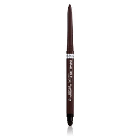 L’Oréal Paris Infaillible Gel Automatic Liner automatická tužka na oči odstín Brown 1 ks