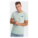 Ombre Pánské tričko s krátkým rukávem Cuuphreans Zelená