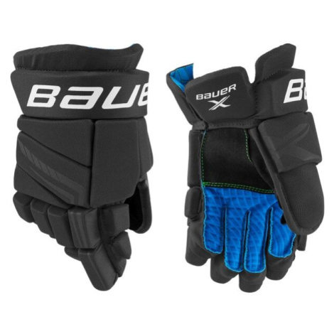 Bauer X GLOVE JR Dětské hokejové rukavice, černá, velikost