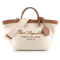 Kabelka karl lagerfeld hotel karl sm tote canvas natural