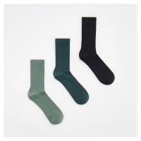 Reserved - Sada 3 párů ponožek - Zelená