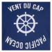 Vent Du Cap T-shirt manches courtes femme ACHERYL Tmavě modrá