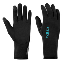 Rab Power stretch contact, black Dámské rukavice