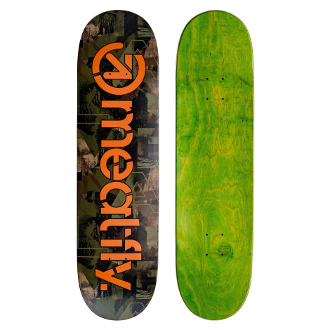 Meatfly skateboardová deska Flipin Substance Camo/Orange Mellow | Mnohobarevná