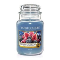 Yankee Candle Aromatická svíčka Classic velký Mulberry & Fig Delight 623 g